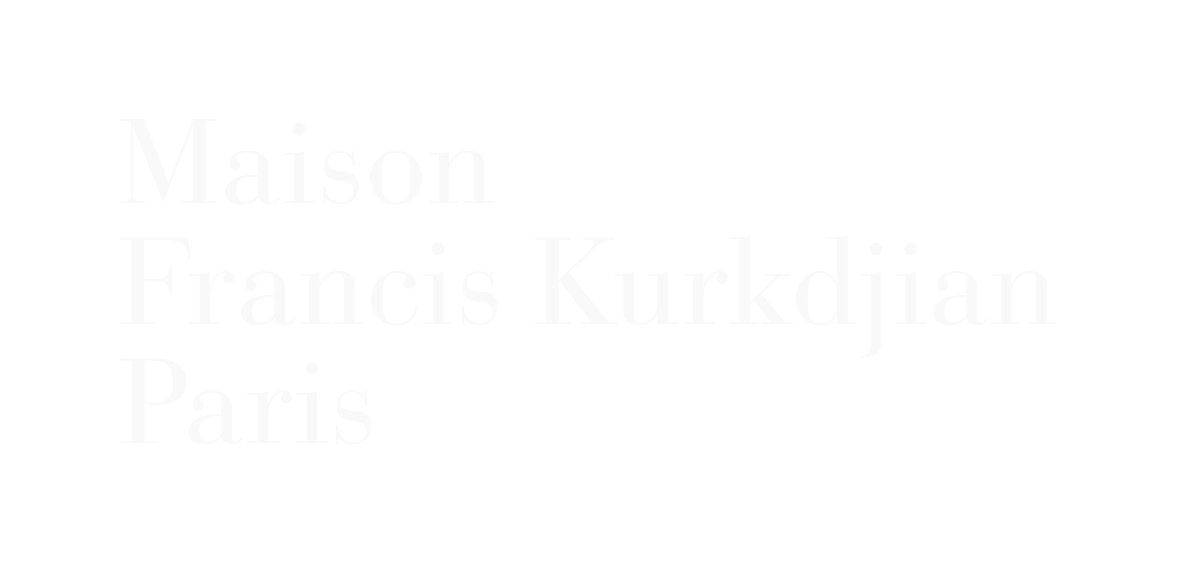 Maison Francis Kurkdjian Logo