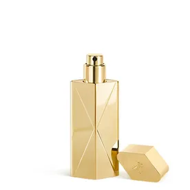 Globe Trotter Luxury Travel Spray Case - Gold Edition